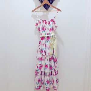 Love Shack Fancy Shabby Chic Rose Dress